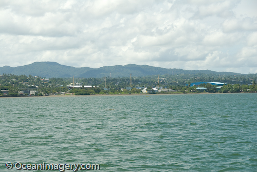 Leaving Suva Harbour